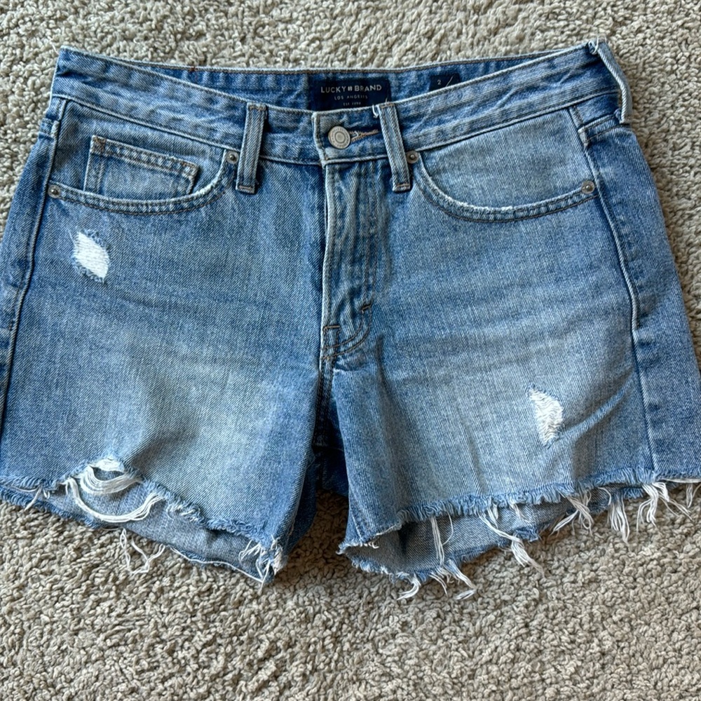 Lucky Brand Boyfriend Shorts 2/26